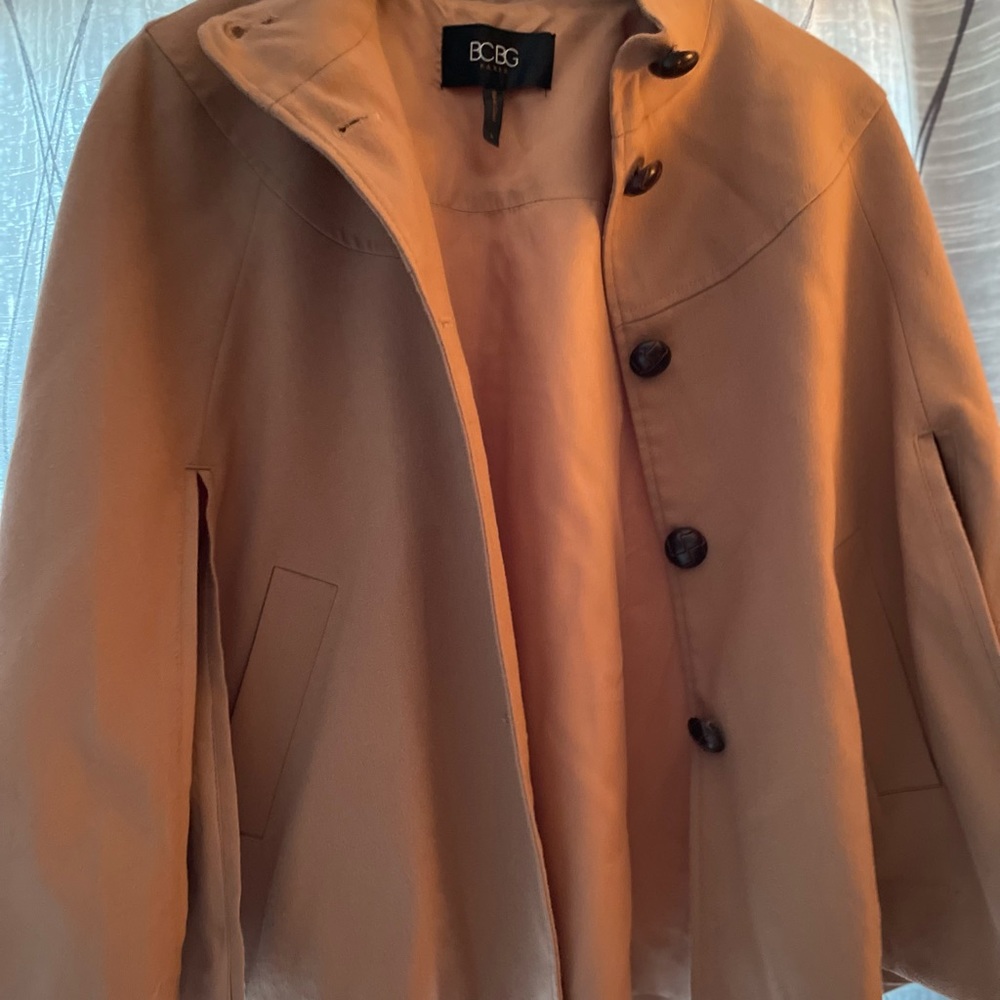 BCBG cape jacket coat - Picture 3 of 5
